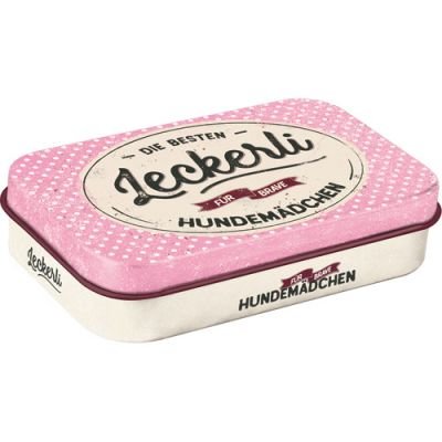 Leckerli Dose "für brave Hundemädchen" Leckerli Dose "für brave Hundemädchen"