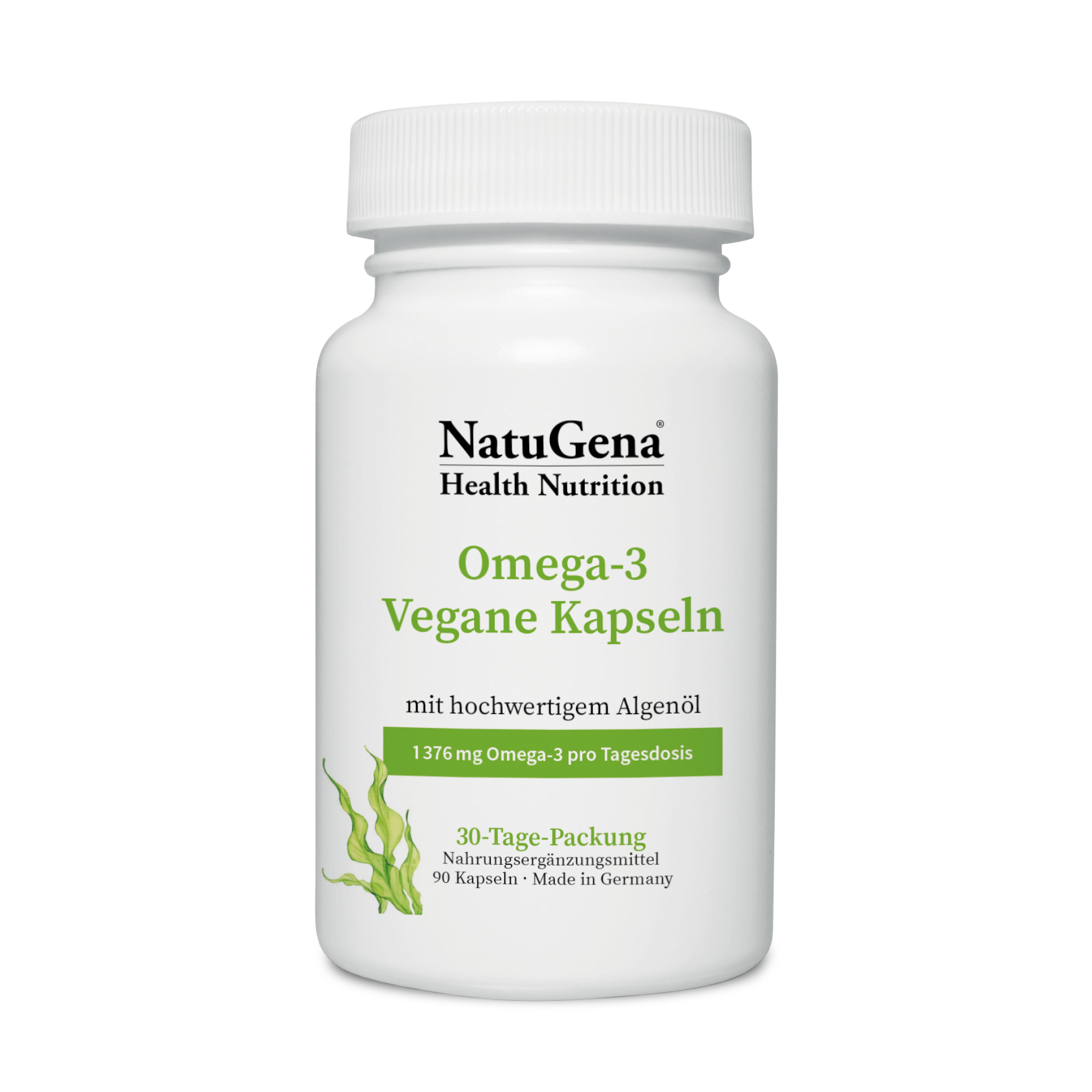 Omega-3 Vegane Kapseln Algenöl Omega-3 Vegane Kapseln Algenöl