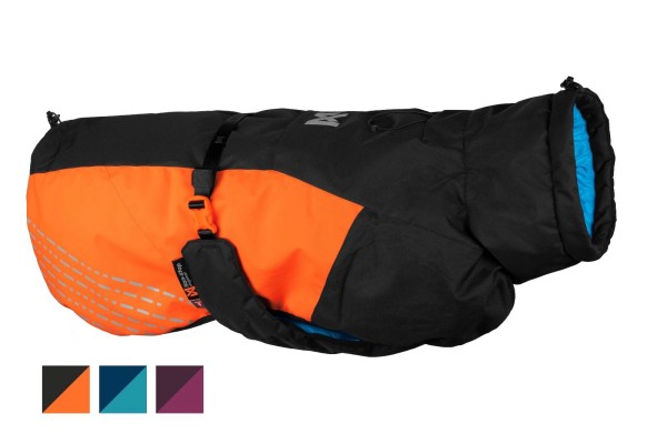 Hundewintermantel Glacier Jacket 2.0 orange